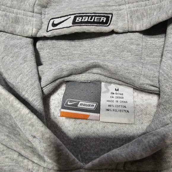 Vintage Nike X Bauer Hoodie - Picture 4 of 9